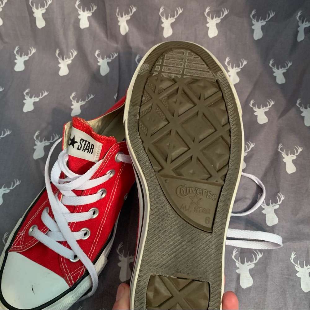 Red Converse - Picture 2 of 3